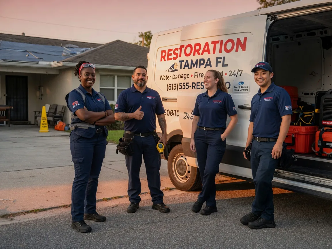 Water Damage Restoration company in Red Hill, PA